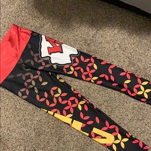 Kansas City chiefs leggings